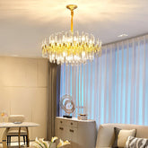 Vintage Antique Brass Chandelier - YhLamps